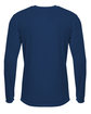 A4 Youth Long Sleeve Sprint T-Shirt navy ModelBack