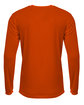 A4 Youth Long Sleeve Sprint T-Shirt athletic orange ModelBack