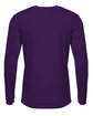 A4 Youth Long Sleeve Sprint T-Shirt purple ModelBack