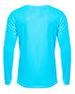 A4 Youth Long Sleeve Sprint T-Shirt electric blue ModelBack