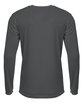 A4 Youth Long Sleeve Sprint T-Shirt graphite ModelBack