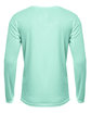 A4 Youth Long Sleeve Sprint T-Shirt pastel mint ModelBack