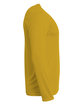 A4 Youth Long Sleeve Sprint T-Shirt gold ModelSide