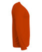 A4 Youth Long Sleeve Sprint T-Shirt athletic orange ModelSide
