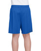 A4 Youth Cooling Performance Polyester Short royal ModelBack