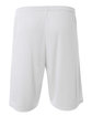 A4 Youth Cooling Performance Power Mesh Practice Short white ModelBack