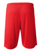 A4 Youth Cooling Performance Power Mesh Practice Short scarlet ModelBack