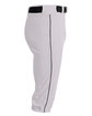 A4 Youth Baseball Knicker Pant white/ black ModelSide