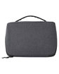 North End JAQ Travel Toiletry Bag carbon ModelBack