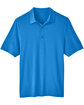 North End Men's JAQ Snap-Up Stretch Performance Polo lt nautical blue FlatFront