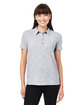 North End Ladies' Eclipse Jacquard Polo  