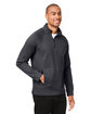 North End Men's Rhythm Waffle Pullover carbon ModelQrt