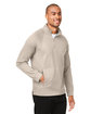 North End Men's Rhythm Waffle Pullover oatmeal ModelQrt