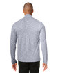 North End Men's Eclipse Jacquard Quarter-Zip classc navy hthr ModelBack