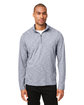 North End Men's Eclipse Jacquard Quarter-Zip  