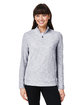 North End Ladies' Eclipse Jacquard Quarter-Zip  