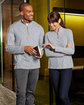 North End Ladies' Eclipse Jacquard Quarter-Zip  Lifestyle