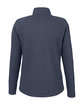 North End Ladies' Spirit Textured Full-Zip classic navy hth OFBack