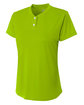 A4 Girl's Tek 2-Button Henley Shirt  