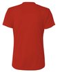 A4 Girl's Tek 2-Button Henley Shirt scarlet ModelBack