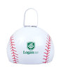 Prime Line Baseball Shape Cow Bell white DecoFront