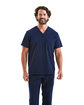 Onna By Premier Men's Limitless V-Neck Stretch Scrub Top  