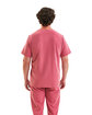 Onna By Premier Men's Limitless V-Neck Stretch Scrub Top calm pink ModelBack