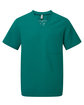 Onna By Premier Men's Limitless V-Neck Stretch Scrub Top clean green OFFront