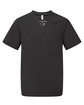 Onna By Premier Men's Limitless V-Neck Stretch Scrub Top black OFFront