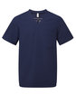 Onna By Premier Men's Limitless V-Neck Stretch Scrub Top navy OFFront