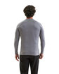 Onna By Premier Men's Unstoppable Fresh Long Sleeve Underscrub Baselayer heather grey ModelBack