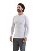 Onna By Premier Men's Unstoppable Fresh Long Sleeve Underscrub Baselayer white ModelQrt