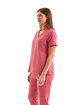 Onna By Premier Ladies' Limitless V-Neck Stretch Scrub Top calm pink ModelQrt