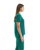 Onna By Premier Ladies' Limitless V-Neck Stretch Scrub Top clean green ModelSide