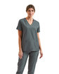 Onna By Premier Ladies' Invincible V-Neck Stretch Scrub Top  