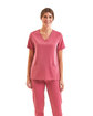 Onna By Premier Ladies' Invincible V-Neck Stretch Scrub Top  