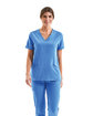 Onna By Premier Ladies' Invincible V-Neck Stretch Scrub Top  