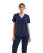 Onna By Premier Ladies' Invincible V-Neck Stretch Scrub Top  