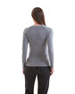 Onna By Premier Ladies' Unstoppable Long-Sleeve Fresh Underscrub Baselayer heather grey ModelBack