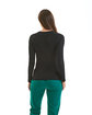 Onna By Premier Ladies' Unstoppable Long-Sleeve Fresh Underscrub Baselayer black ModelBack