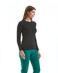 Onna By Premier Ladies' Unstoppable Long-Sleeve Fresh Underscrub Baselayer black ModelQrt