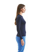 Onna By Premier Ladies' Unstoppable Long-Sleeve Fresh Underscrub Baselayer navy heather ModelSide