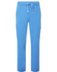 Onna By Premier Men's Relentless Stretch Cargo Scrub Pant ceil blue OFFront