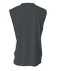 A4 Ladies' Reversible Moisture Management Muscle Shirt graphite/ white ModelBack