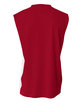 A4 Ladies' Reversible Moisture Management Muscle Shirt cardinal/ white ModelBack
