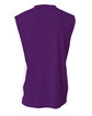 A4 Ladies' Reversible Moisture Management Muscle Shirt purple/ white ModelBack