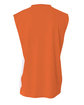 A4 Ladies' Reversible Moisture Management Muscle Shirt orange/ white ModelBack