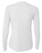 A4 Ladies' Long Sleeve Cooling Performance Crew Shirt white ModelBack