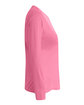 A4 Ladies' Long Sleeve Cooling Performance Crew Shirt pink ModelSide