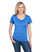 A4 Ladies' Tonal Space-Dye T-Shirt  